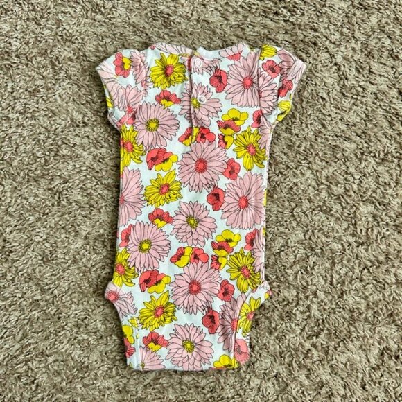 Newborn Pink & Florals Bodysuit Bundle (3-Pack) - Cat & Jack, Just One You - Picture 10 of 12
